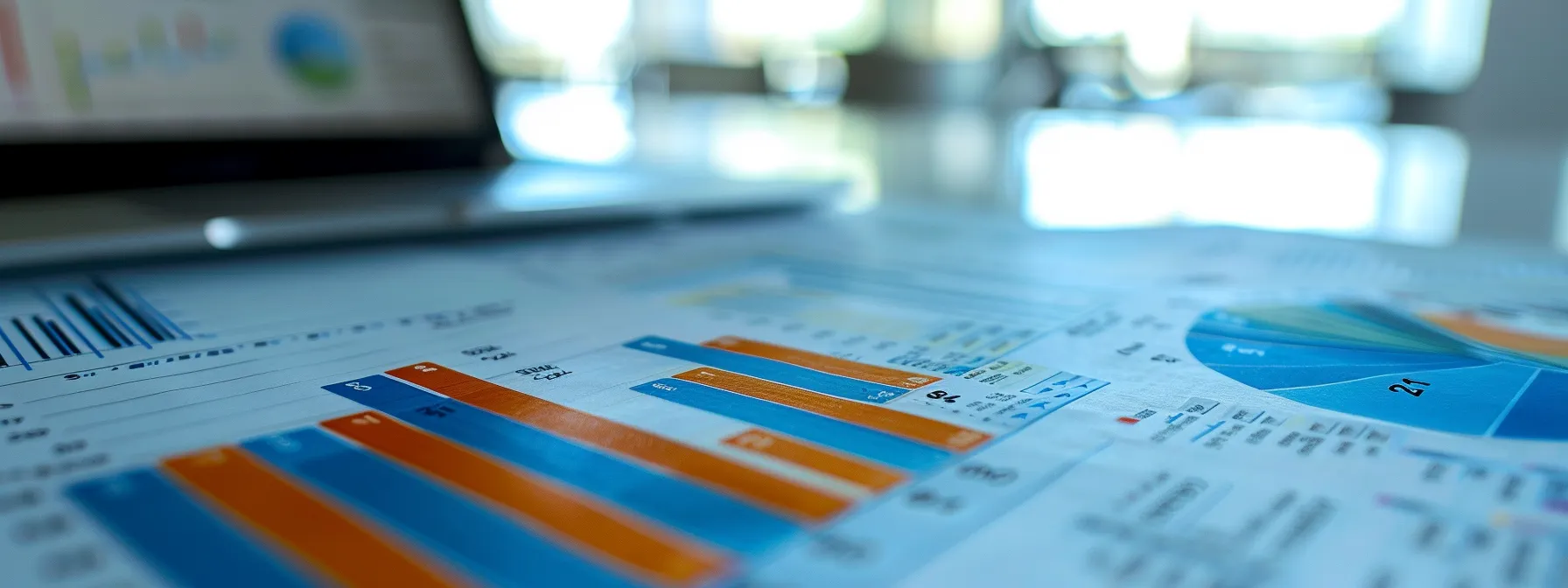 a professional office setting showcases a focused discussion between two businesspeople, surrounded by charts and documents that illustrate the complexities of used dealer bond costs in texas, highlighting financial evaluations and regulatory considerations.